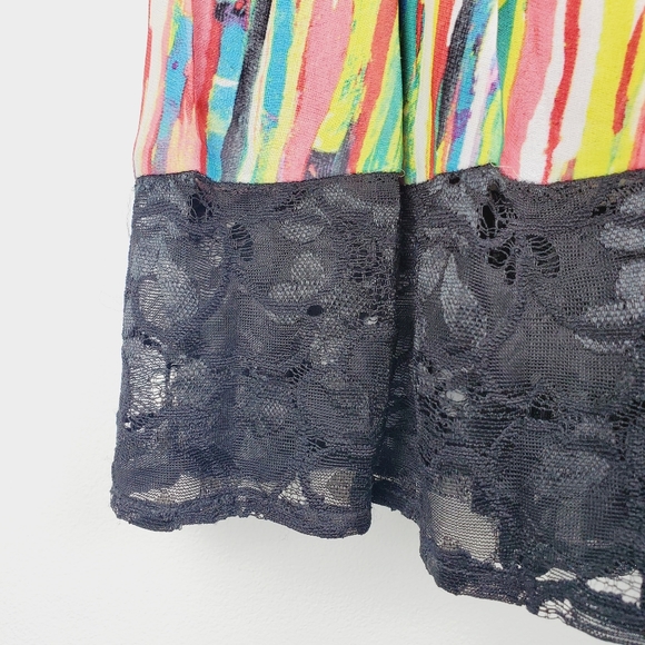 Prabal Gurung for Target Rainbow Stripes Skirt 2 - Picture 8 of 9